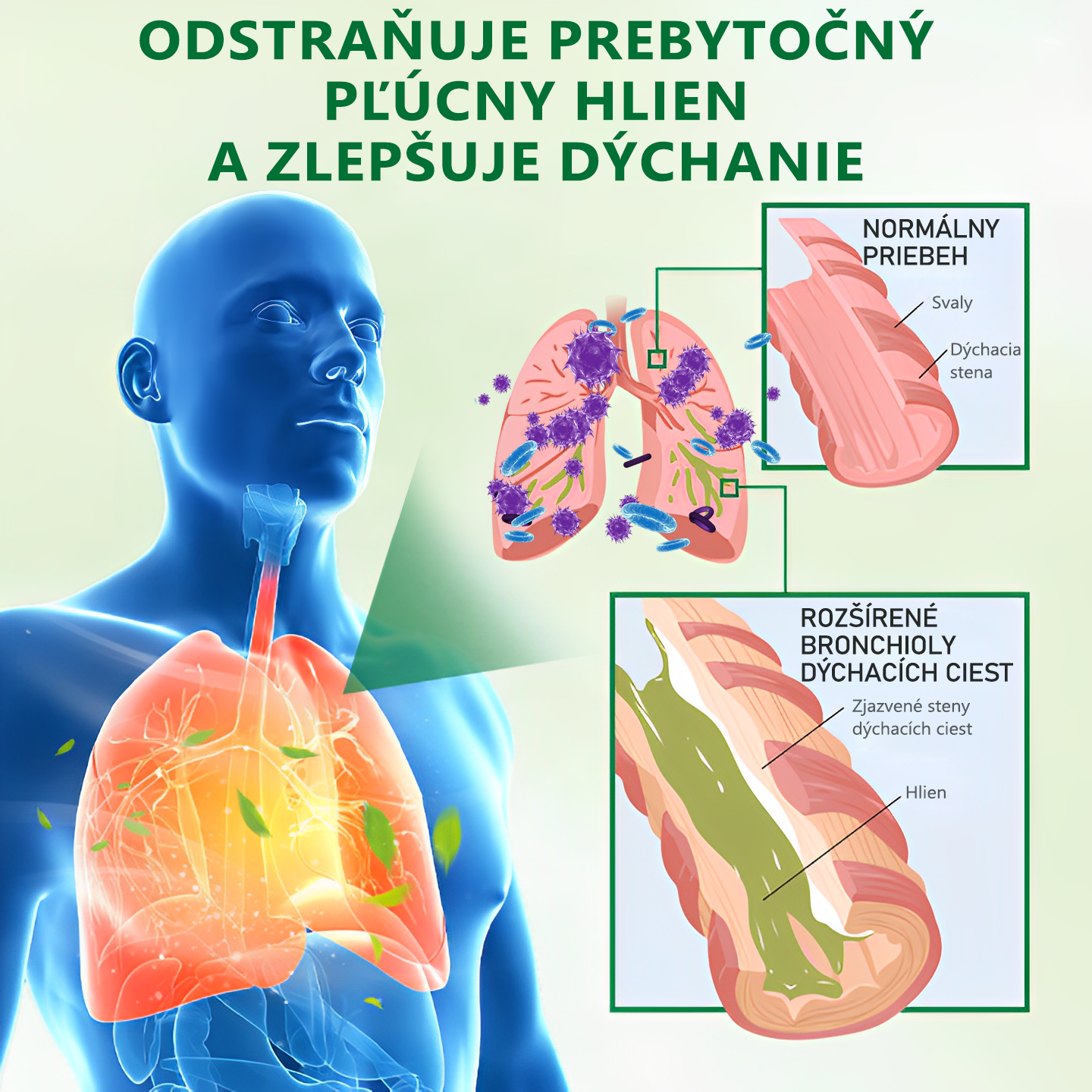 🌿𝐆𝐨𝐨𝐲𝐞𝐞𝐫™ Vysoko kvalitný pľúcny sprej -🧑⚕️ Podporuje zdravie pľúc, priedušiek a dutín, podporuje zdravie dýchacieho systému a ľahšie dýchanie