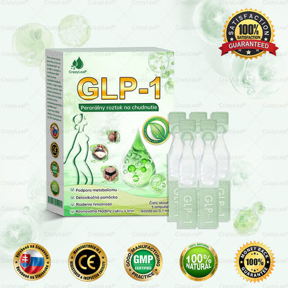 🍀CrazyLeaf® Meglutide GLP-1 Aktivujúci Orálny Roztok ✅Obezita, kardiovaskulárne ochorenia, cukrovka, spánkové apnoe, problémy s kĺbmi a ďalšie