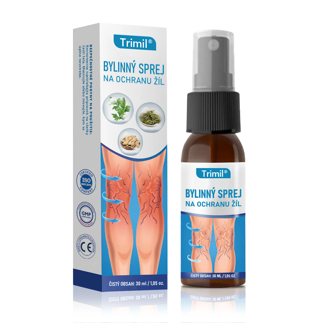 💙Trimil® Bylinný Sprej na Ochranu Žíl - ✅ Klinicky preukázané: Kŕčové žily zmiznú už za 7 dní!