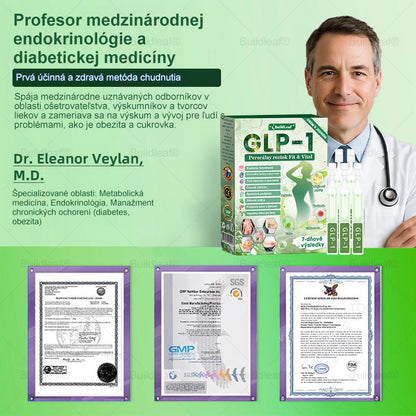 🍏🍏BuildLeaf® GLP-1 6-v-1 Fit & Vital Perorálny Roztok ✅ (Len raz denne, viditeľné zmeny už za 7 dní) Pre obezitu, kardiovaskulárne ochorenia, cukrovku, spánkové apnoe, zdravie čriev, problémy s kĺbmi a ďalšie